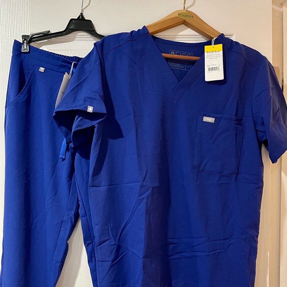 Figs Scrubs, Royal Blue